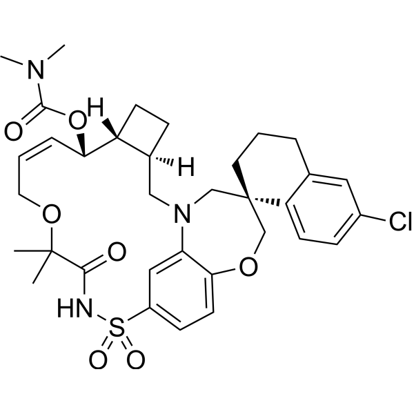 (E)-Mcl-1 inhibitor 7 Structure