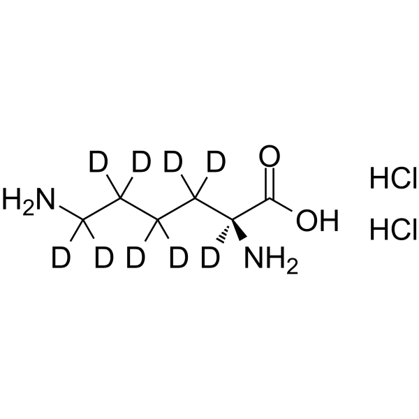 L-Lysine-d9 dihydrochloride Structure