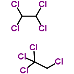 1,1,1,2-Tetrachloroethane-1,1,2,2-tetrachloroethane (1:1)结构式