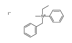 benzyl-ethyl-methyl-phenylazanium,iodide Structure