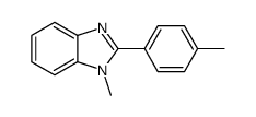 1-methyl-2-(4-methylphenyl)benzimidazole Structure