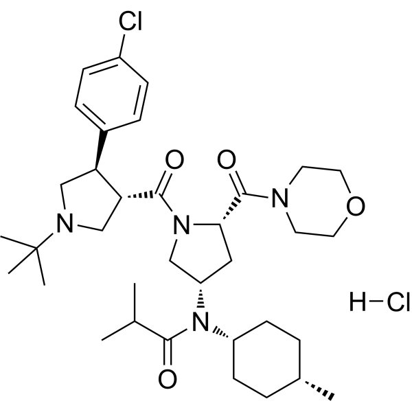 Bivamelagon hydrochloride结构式