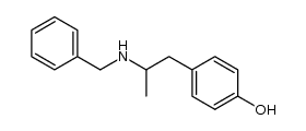 4-(2-(benzylamino)propyl)phenol结构式