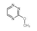 3-甲氧基-1,2,4-三嗪结构式