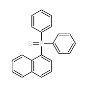 Phosphine sulfide,1-naphthalenyldiphenyl- picture