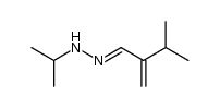 2-Isopropyl-2-propenal isopropyl hydrazone Structure