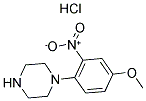 1-(4-METHOXY-2-NITROPHENYL)PIPERAZINE HYDROCHLORIDE picture