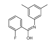 2-Fluoro-N-(3,5-dimethylphenyl)benzamide结构式