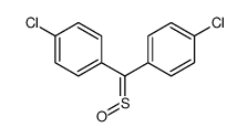 1-chloro-4-[(4-chlorophenyl)-sulfinylmethyl]benzene Structure