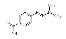 Benzamide,4-(3,3-dimethyl-1-triazen-1-yl)-结构式
