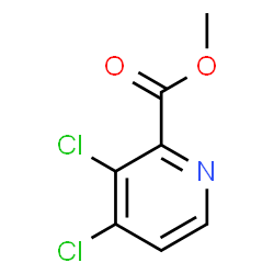 3,4-Dichloro-2-pyridinecarboxylic acid methyl ester Structure