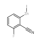 2-CYANO-3-FLUOROPHENYLZINC IODIDE结构式