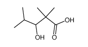 3-hydroxy-2,2,4-trimethyl-valeric acid结构式