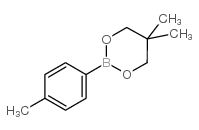 4-Methylbenzeneboronic acid neopentyl glycol ester structure