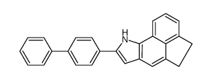 8-([1,1'-biphenyl]-4-yl)-5,9-dihydro-4H-indeno[1,7-fg]indole Structure