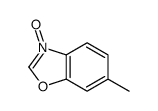 Benzoxazole, 6-methyl-, 3-oxide (9CI) Structure
