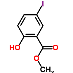 Methyl 2-hydroxy-5-iodobenzoate structure