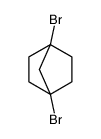 1,4-dibromobicyclo[2.2.1]heptane结构式