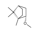 exo-2-Methoxy-1,7,7-trimethylbicyclo[2.2.1]heptane Structure