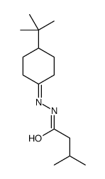 N-[(4-tert-butylcyclohexylidene)amino]-3-methylbutanamide Structure