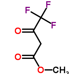 4,4,4-三氟-3-氧代丁酸甲酯结构式