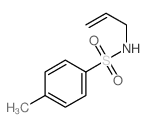 4-methyl-N-prop-2-enyl-benzenesulfonamide structure