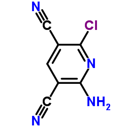 2-amino-6-chloro-pyridine-3,5-dicarbonitrile picture