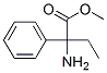 (+)-2-Amino-2-phenylbutyric acid methyl ester结构式