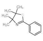 Thiazole,4,5-dihydro-4,4,5,5-tetramethyl-2-phenyl- picture