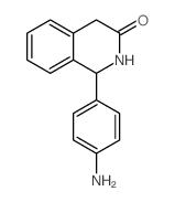 3(2H)-Isoquinolinone, 1-(4-aminophenyl)-1,4-dihydro-结构式