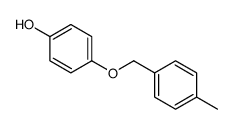 4-[(4-methylphenyl)methoxy]phenol结构式