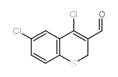 4,6-二氯-2H-硫代色烯-3-甲醛结构式