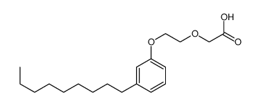 Nonylphenol, ethoxylated, carboxylated, sodium salt structure