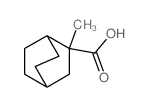 Bicyclo[2.2.2]octane-2-carboxylic acid, 2-methyl-结构式