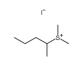 (1-methyl-butyl)-dimethyl sulfonium , iodide结构式