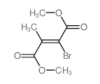 2-Butenedioic acid,2-bromo-3-methyl-, dimethyl ester, (Z)- (9CI)结构式