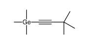 3,3-dimethylbut-1-ynyl(trimethyl)germane Structure