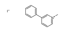 1-methyl-3-phenylpyridin-1-ium,iodide结构式