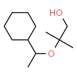 1-Propanol,2-(1-cyclohexylethoxy)-2-methyl-(9CI) Structure