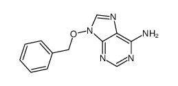 9-phenylmethoxypurin-6-amine结构式