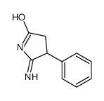 5-amino-4-phenyl-3,4-dihydropyrrol-2-one结构式