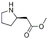 (2R)-2-Pyrrolidineacetic acid Methyl ester Structure