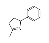 5-methyl-2-phenyl-3,4-dihydro-2H-pyrrole Structure