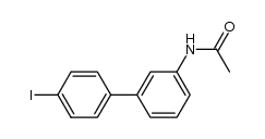 N-(4'-iodo-[1,1'-biphenyl]-3-yl)acetamide Structure