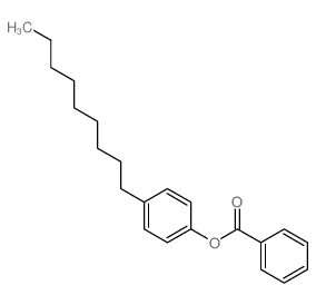 (4-nonylphenyl) benzoate structure