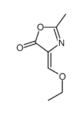 5(4H)-Oxazolone, 4-(ethoxymethylene)-2-methyl- (9CI) Structure