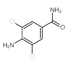 Benzamide,4-amino-3,5-dichloro- Structure