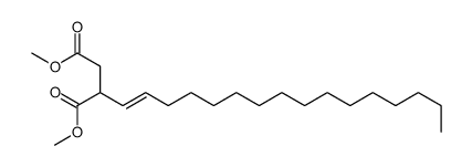 dimethyl 2-hexadec-1-enylbutanedioate结构式