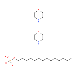dimorpholinium tetradecyl phosphate Structure