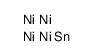 nickel,tin (6:1) Structure